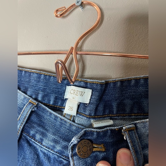 J.Crew Distressed Blue Jeans Size 26 - Picture 2 of 4